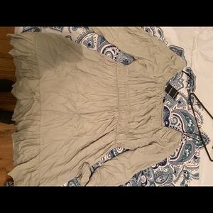 Light olive green dress